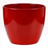 Ghiveci ceramic Scheurich Energy Red diametru 13 cm rosu 