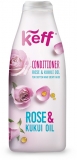 Balsam Keff Sano pentru par, Rose si Kukui Oil, 500ml 