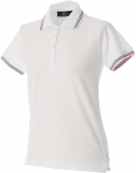 Tricou polo Aostra JRC, dama, alb