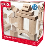 Set blocuri din lemn 50 piese/set BRIO