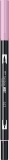 Marker caligrafic 2 in 1, ABT Dual Brush Pen, purple sage Tombow