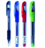 Pix stick cu gel M&G, cu capac ventilat si clips, 0.7mm, 12 pixuri/cutie