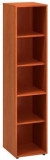 Dulap inalt ingust Alfa 500, 178 x 40 x 45 cm, deschis, design cires
