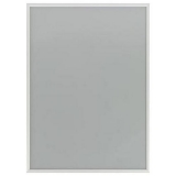 Rama pentru postere P25, colturi ascutite, argintie, B1