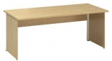 Masa de birou Alfa 100, 180 x 80 x 73,5 cm, model drept, design par salbatic