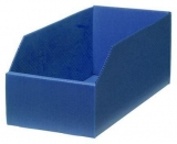 Cutie din plastic, PP 15,5 x 18 x 38 cm, albastra
