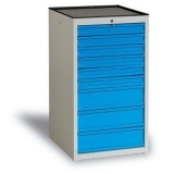 Dulap de atelier cu sertare, 108 x 59 x 62 cm, 9 sertare