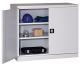 Dulap de atelier pentru scule, 104 x 120 x 50 cm, gri