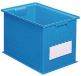Naveta colorata din plastic PS (40,5 l), albastra