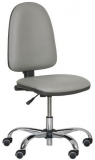 Scaun de lucru Torino plus cu roti moi, gri