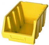 Cutie din plastic Ergobox 3 12,6 x 24 x 17 cm, galbena