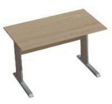 Masa birou Set, 120 x 70 x 75 cm, design drept, lemn de culoare deschisa