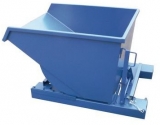 Container basculant, volum 1200 l, albastru