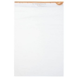 Rezerva hartie Flipchart bloc Manutan, extra alb, 48 de coli, 5 bucati/set