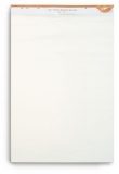 Rezerva hartie Flipchart bloc Manutan, alb, 48 coli, 5 bucati/set