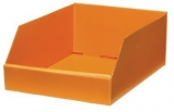 Cutie din plastic PP, 15,5 x 29,5 x 38 cm, portocalie