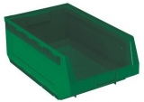 Cutie din plastic Manutan 19 x 30,3 x 48,5 cm, verde