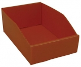 Cutie din plastic PP, 10,5 x 18 x 28 cm, portocalie