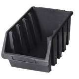 Cutie din plastic Ergobox 4 15,5 x 34 x 20,4 cm, neagra