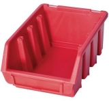 Cutie din plastic Ergobox 2 7,5 x 16,1 x 11,6 cm, rosie