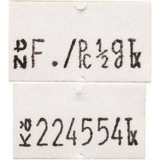 Etichete Cola-Ply 22 x 12 mm