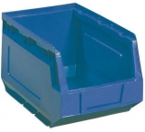 Cutie din plastic Manutan 12,5 x 14,5 x 24 cm, albastra