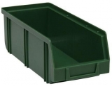 Cutie din plastic Manutan 8,3 x 10,3 x 24 cm, verde