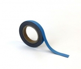 Banda magnetica pentru rafturi Manutan, 10 m, albastra, latime 20 mm