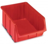 Cutie din plastic Ecobox 18,7 x 33,3 x 50,5 cm, rosie