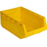 Cutie din plastic Manutan 19 x 30,3 x 48,5 cm, galbena