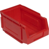 Cutie din plastic 8,5 x 10,5 x 16,3 cm, rosie