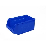Cutie din plastic Manutan 16,5 x 20,7 x 34,5 cm, albastra