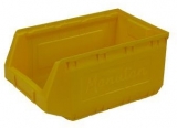 Cutie din plastic Manutan 16,5 x 20,7 x 34,5 cm, galbena