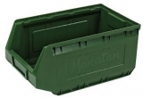 Cutie din plastic Manutan 16,5 x 20,7 x 34,5 cm, verde