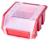 Cutie din plastic Ergobox 1 Plus 7,5 x 11,6 x 11,2 cm, rosie