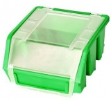 Cutie din plastic Ergobox 1 Plus 7,5 x 11,6 x 11,2 cm, verde