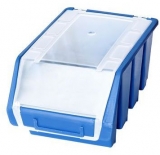 Cutie din plastic Ergobox 3 Plus 12,6 x 17 x 24 cm, albastra