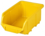Cutie din plastic Ecobox small 7,5 x 11 x 16,5 cm, galbena
