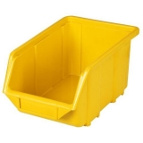 Cutie de plastic Ecobox medium 12,5 x 15,5 x 24 cm, galbena