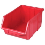 Cutie din plastic Ecobox large 16,5 x 22 x 35 cm, rosie