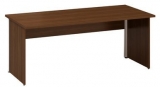 Masa de birou Alfa 100, 180 x 80 x 73,5 cm, model drept, design nuc