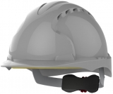 Casca de protectie JSP EVO3 cu rotita, ventilata, gri