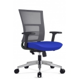 Scaun de birou ergonomic albastru Next