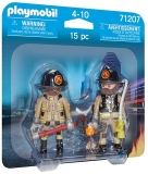 Set 2 Figurine, Pompieri Cu Accesorii, Playmobil 