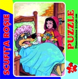 Puzzle 24 de piese - Scufita Rosie