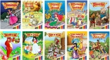 Carti de citit si colorat povesti in format B5, diverse modele, Arves