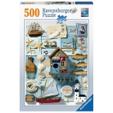 Puzzle Lucruri marinaresti, 500 piese, Ravensburger 