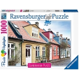 Puzzle Aarhus Danemarca, 1000 piese, Ravensburger 