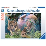Puzzle Femeia din padure, 3000 piese, Ravensburger 