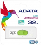 Memorie Stick USB UV320, 32 GB, USB 3.1, alb/verde Adata